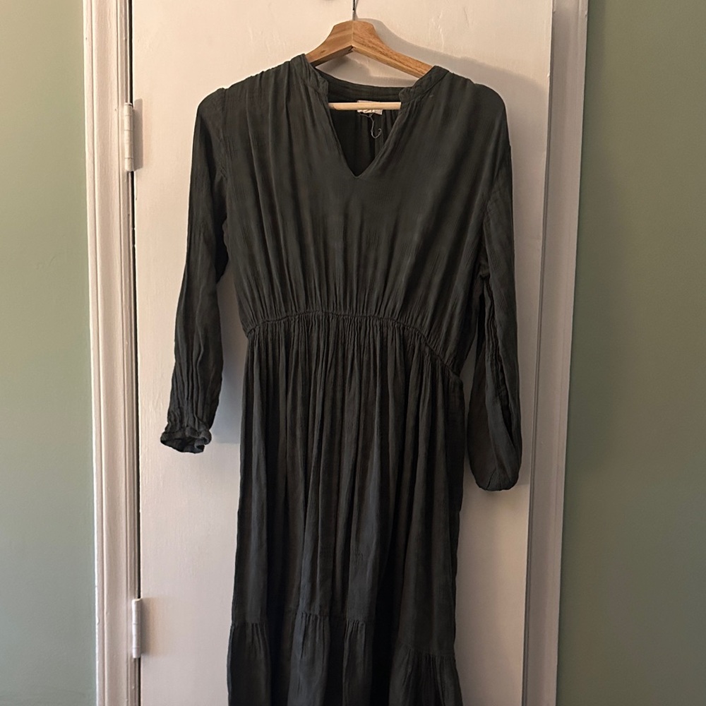 World Market Green Maxi dress